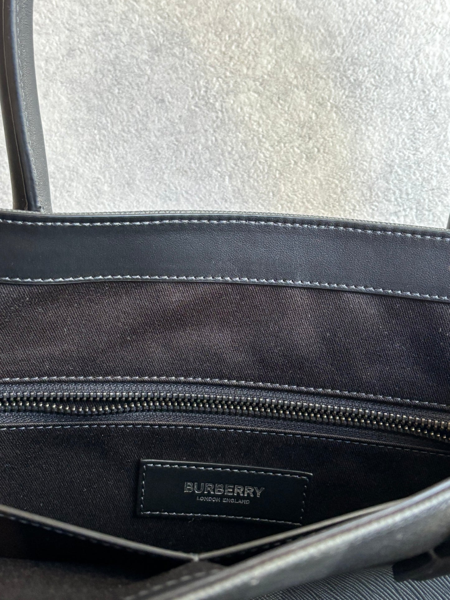 Burberry Slim Vertical Denny Tote