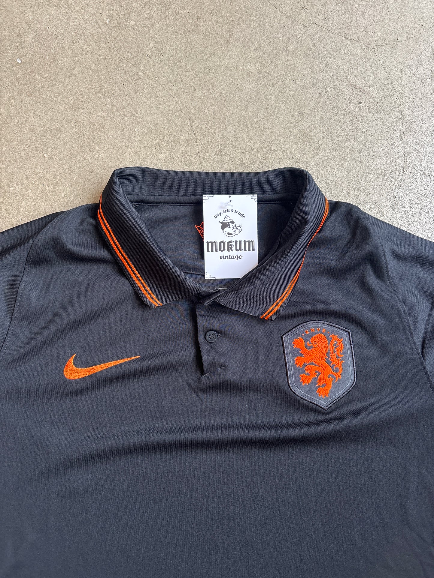 Nike Performance KNVB Tean Polo Jersy Black XL
