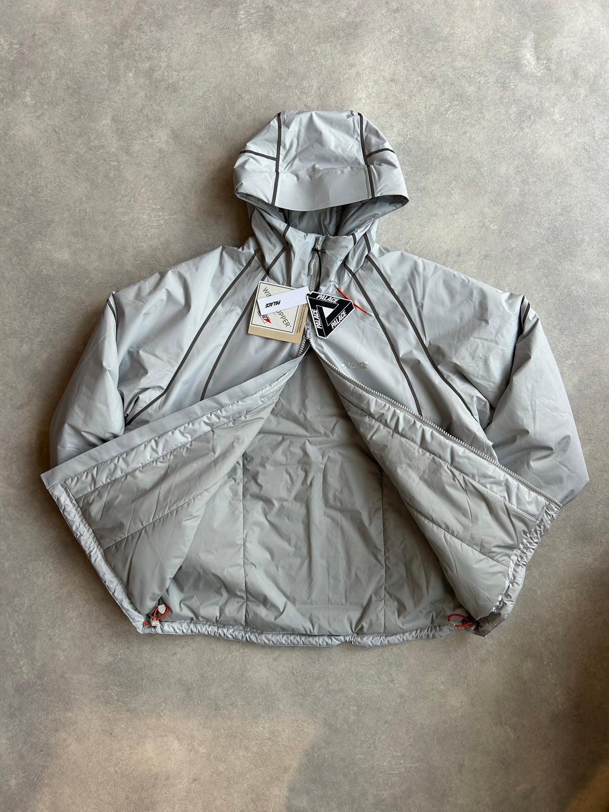 PALACE GORE-TEX WINDSTOPPER ILLUMINATOR JACKET CLOUD