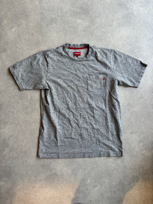 Supreme Pocket Heavy Tee Size L Grey