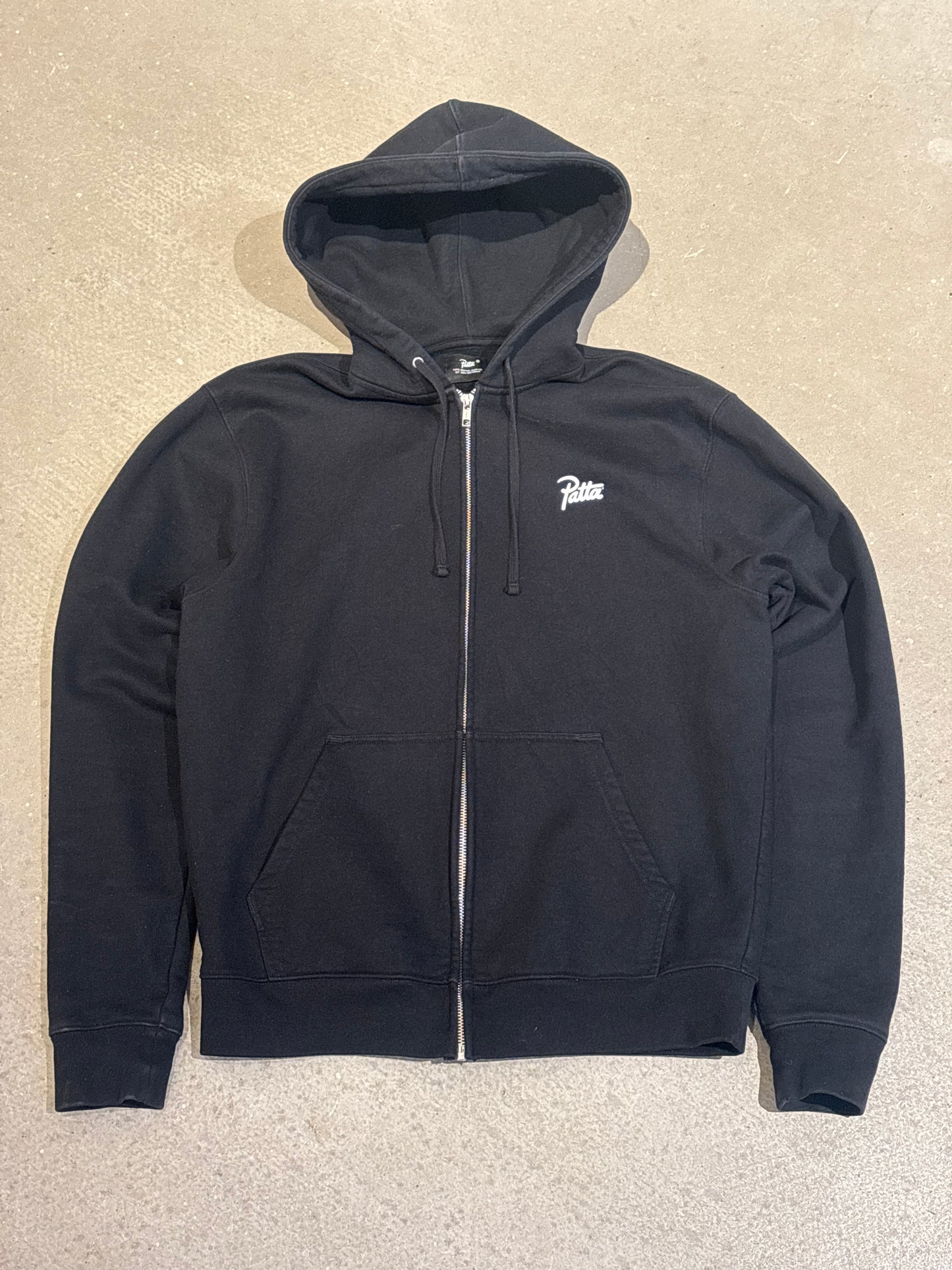 Patta Hoodie Black 'One People One Earth' Small