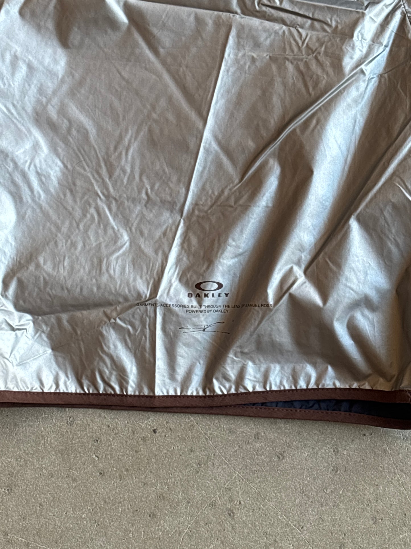 Oakley  By Samuel Ross Metallic Velcro Shorts Size L