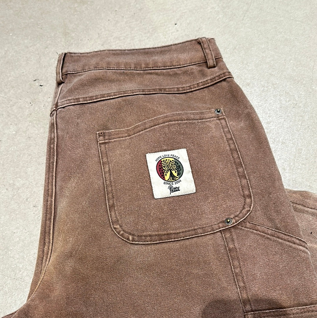 Patta Work Pants Brown 36x34