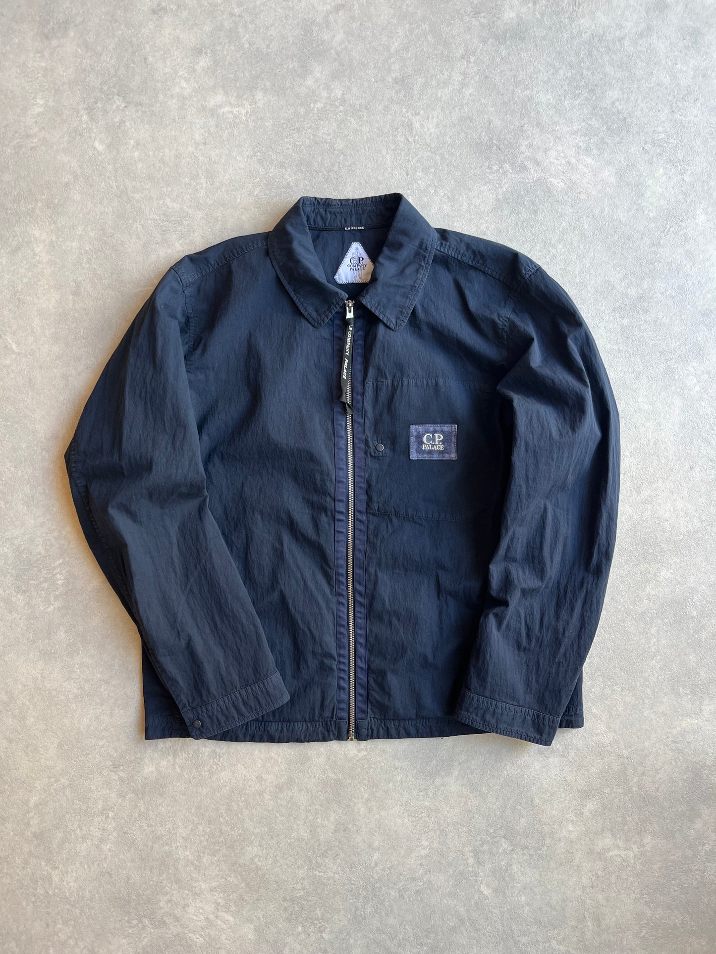 Palace C.P company Fili Heavy Overshirt Navy M Pre
