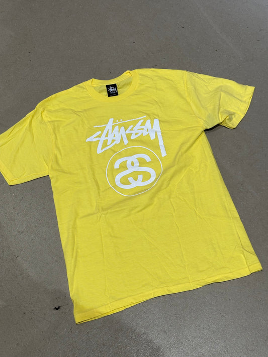 Stussy Logo SS Yellow M