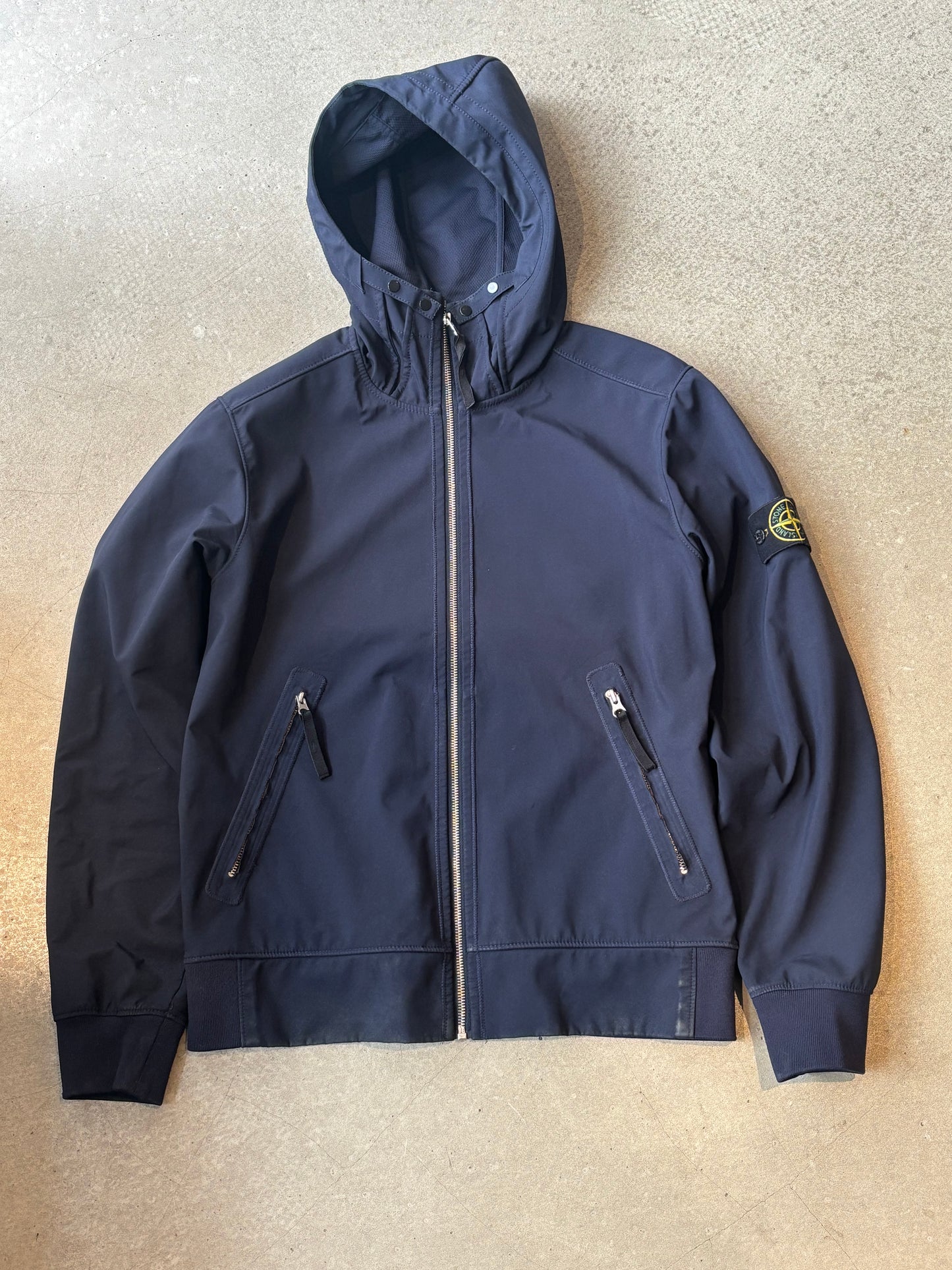 Stone Island Light Soft Shell-R Navy M
