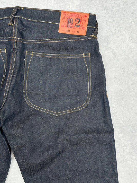 Evisu No.2 Jeans Selvedge Plain Jeans Size 36
