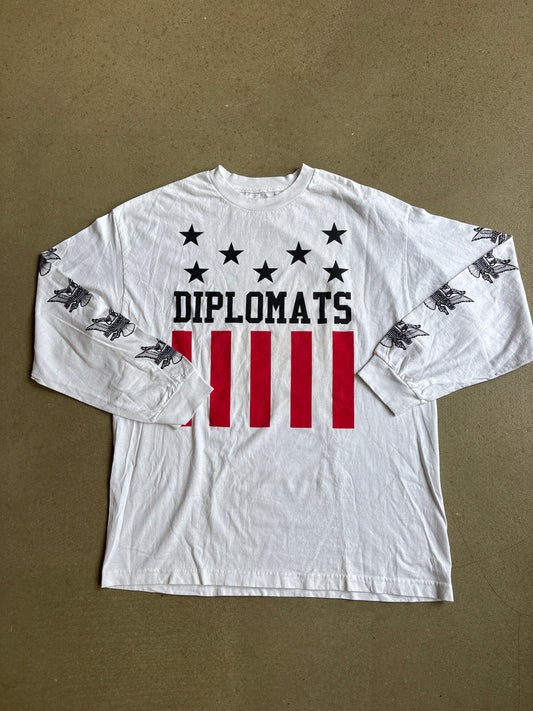 Dipset Diplomats Longsleeve White XL
