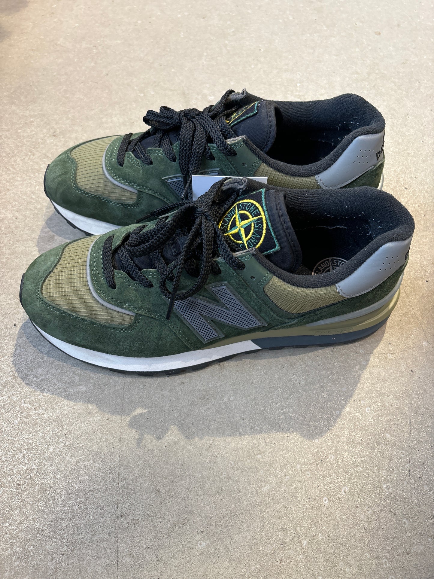 New Balance x Stone Island Olive EU 44.5