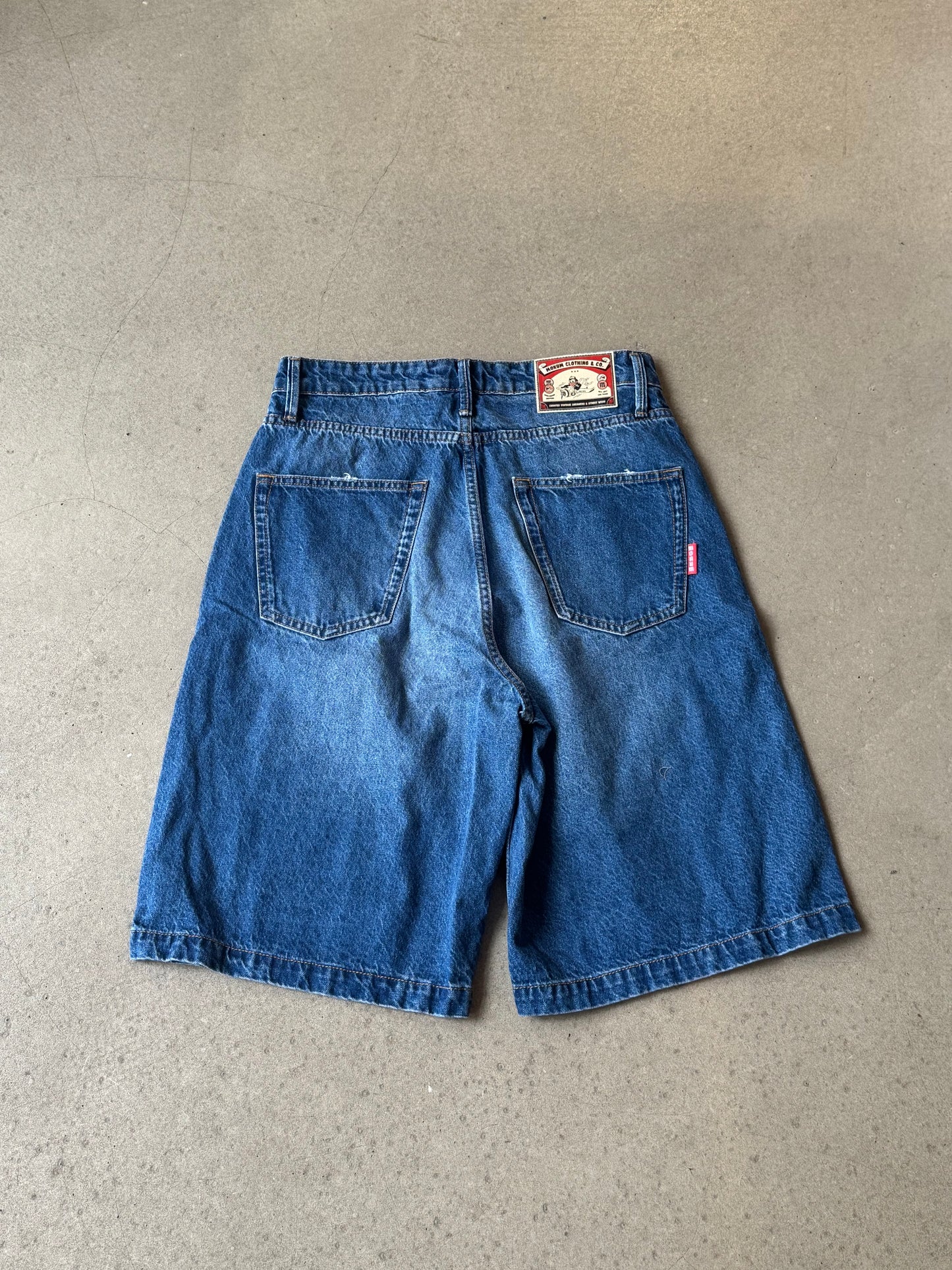 Mokum Clothing 1016LR Original Baggy Short - Light Blue