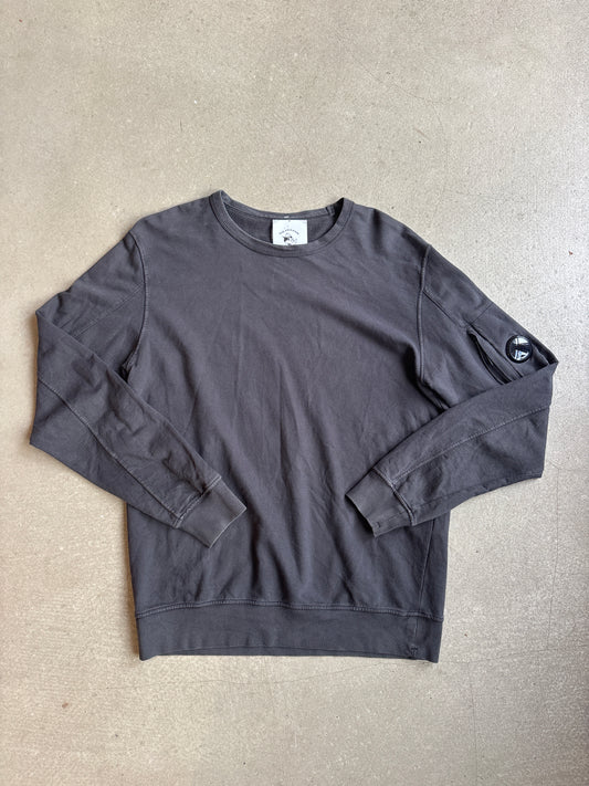 `C.P. Company Lens Roundneck Sweatshirt Black L