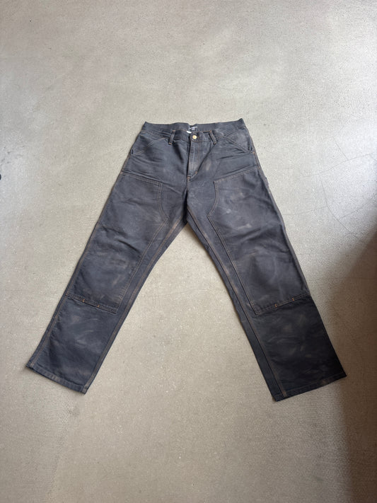 Carhartt Double Knee Pant Re-dye Grey 31x32