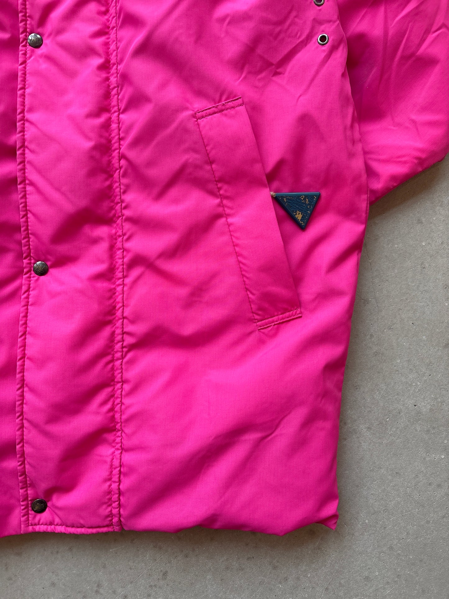 Moncler Down Parka Pink L