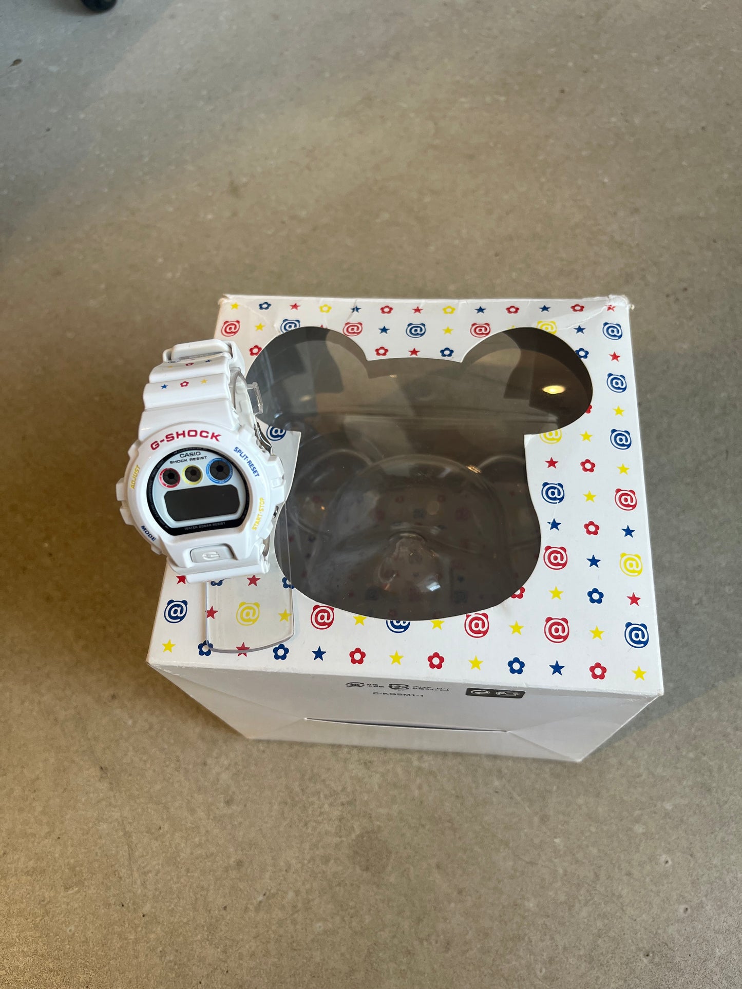 Bearbrick x G-shock Watch