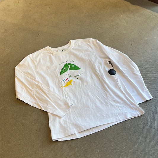 Mont-Bell Cycle of Life Long Sleeve White XL