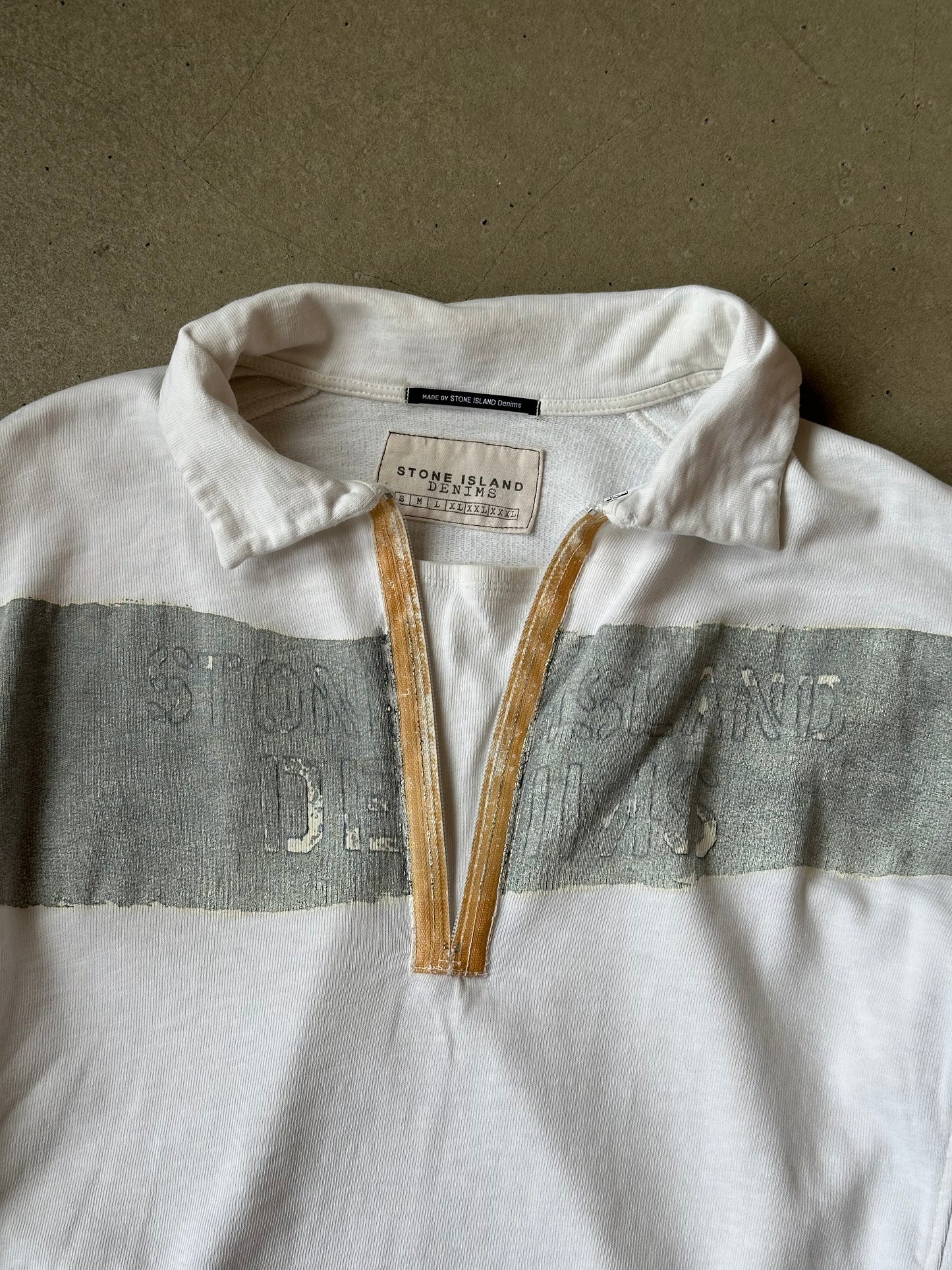Stone Island Denims Long Sleeve White L