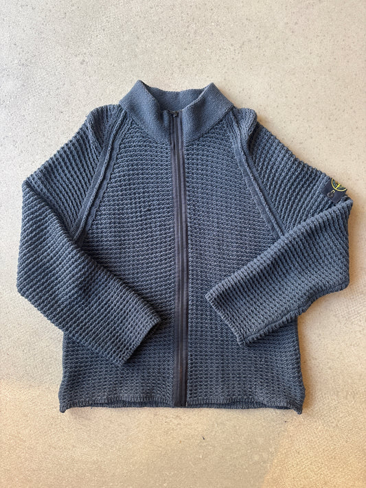 Vintage Stone Island Heavy Knit Grey XXL