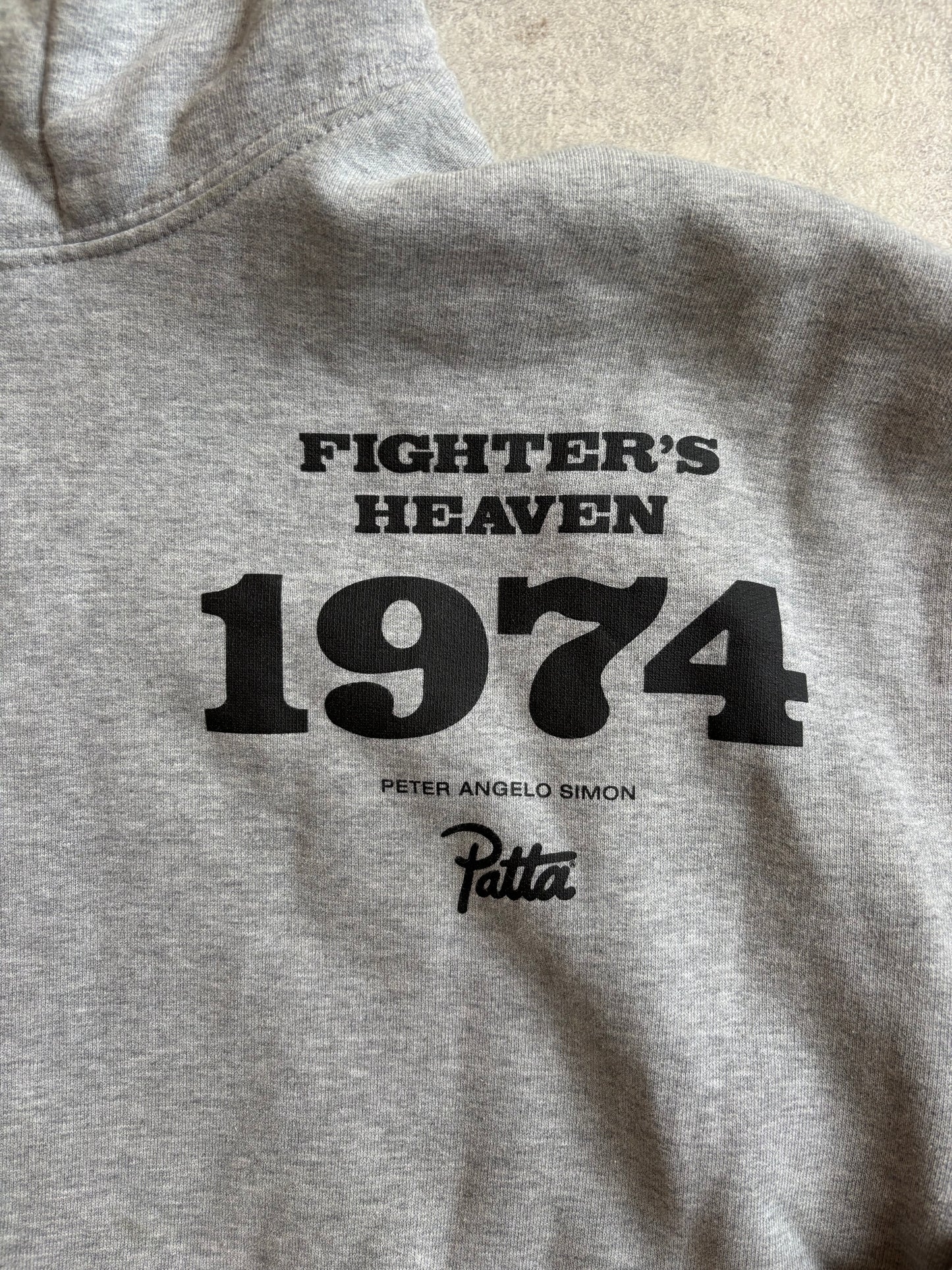 Patta x Peter Angelo Simon Fighters Heaven 1974 Hoodie M