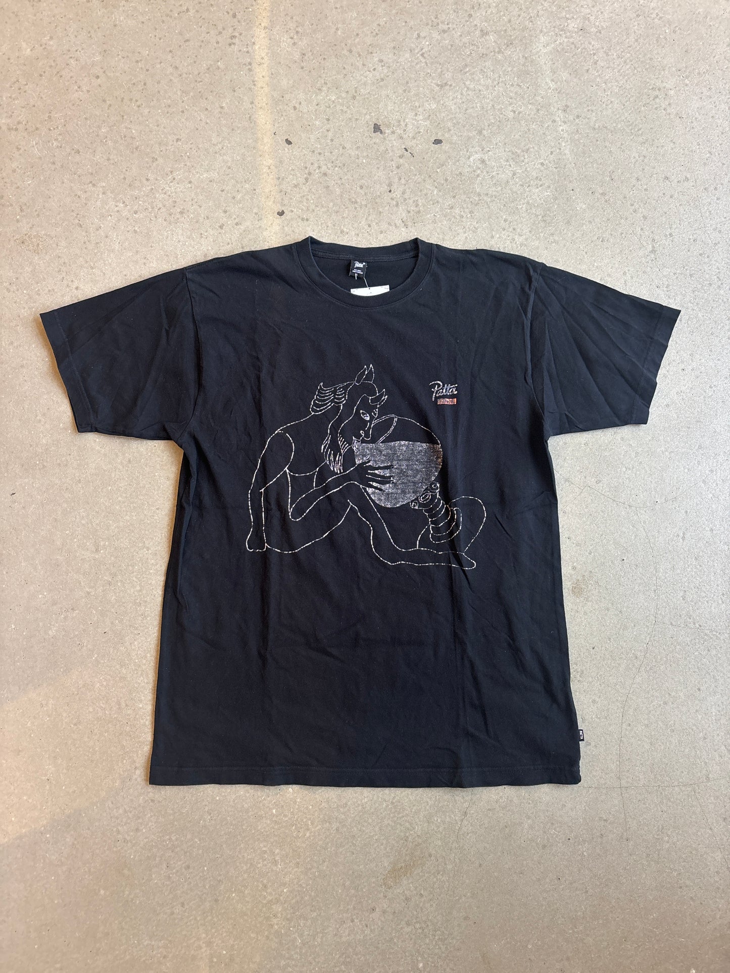 Patta x Duivel Tee Black L