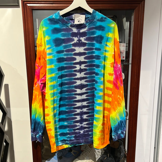 Vintage Long Sleeve Rainbow XL