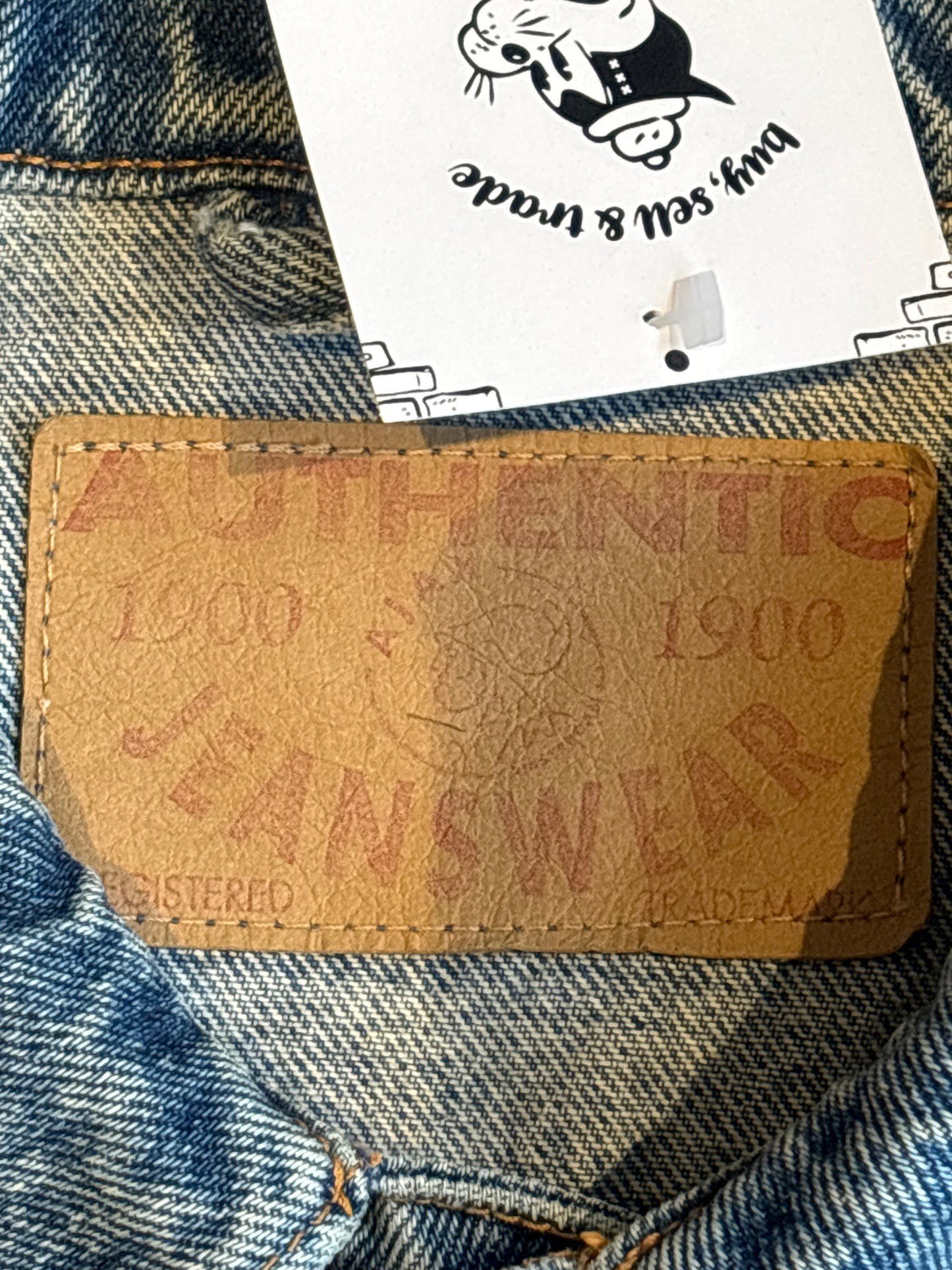 Ajax Kids Denim Jacket Size 16y