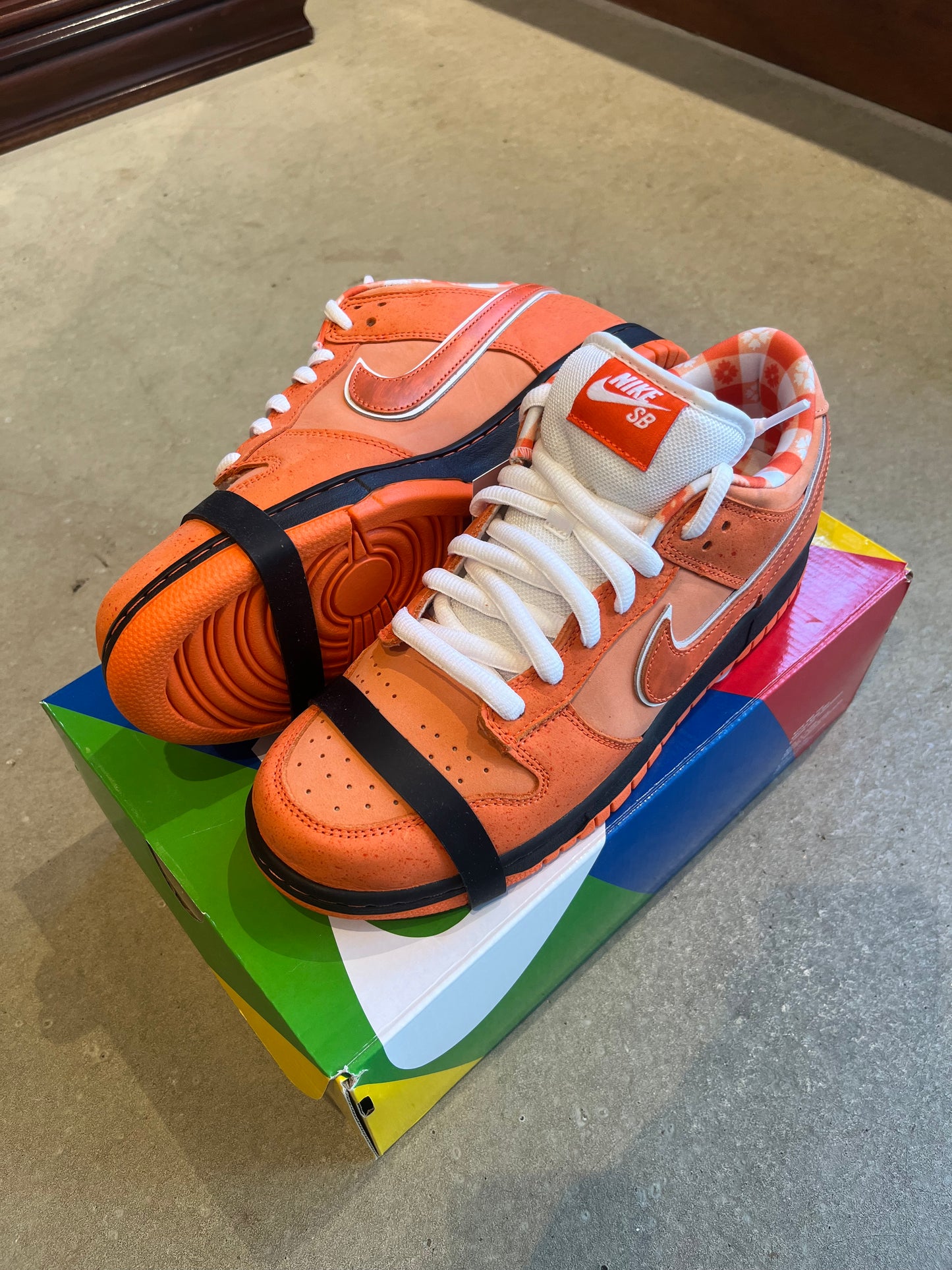 Nike SB Dunk Low Concepts Orange Lobster 42.5