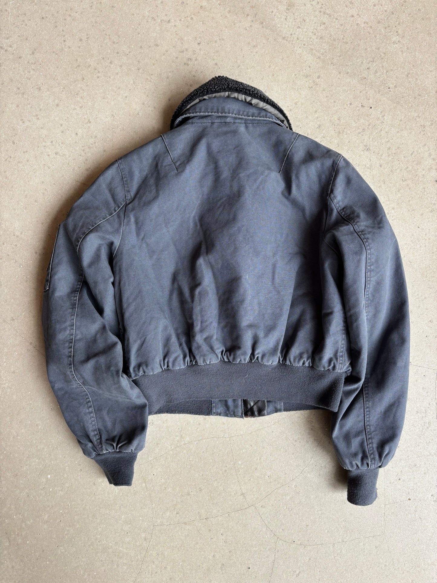 Yaya Fur Aviation Bomber Coat S
