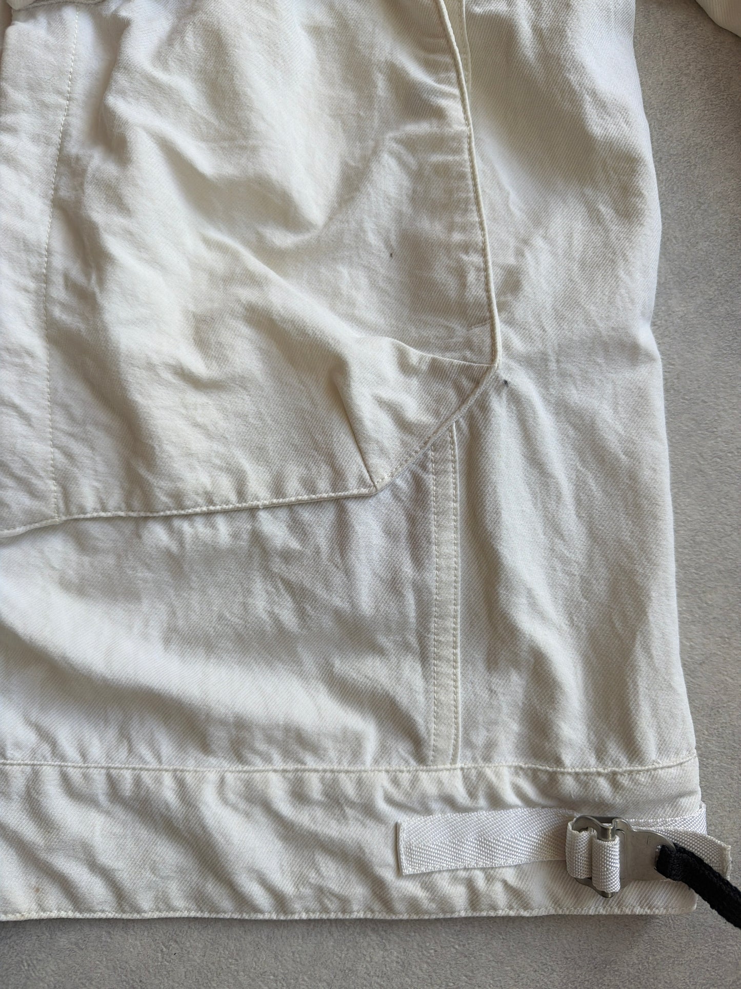 Stone Island Garment -Dyed Utility White/Beige Jacket XL