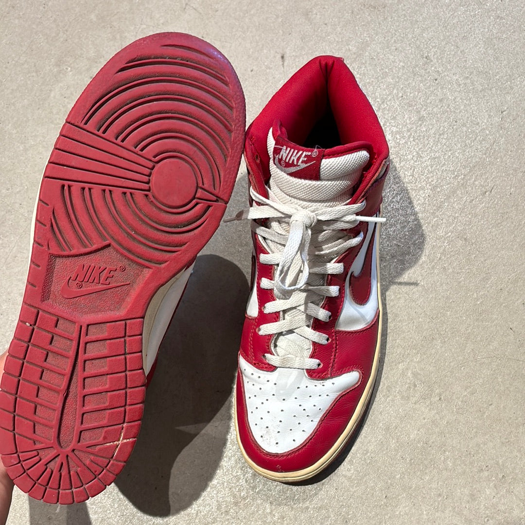 Nike Dunk High Varsity Red White EU 44