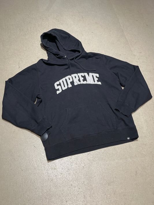 Supreme NFL x Raiders x '47 Hooded Sweatshirt Black XL