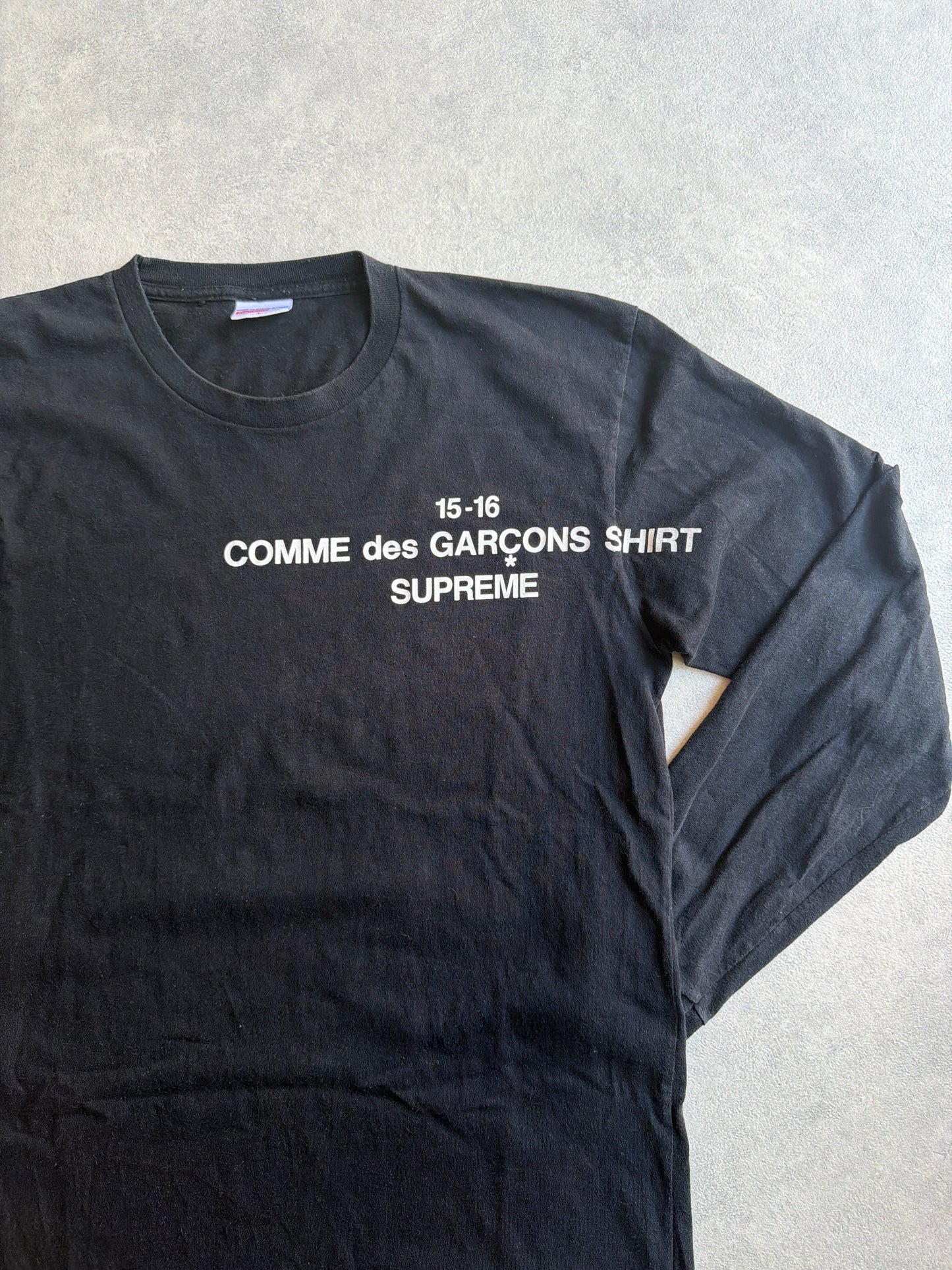 Supreme X Comme Des Garçons Longsleeve Shirt L
