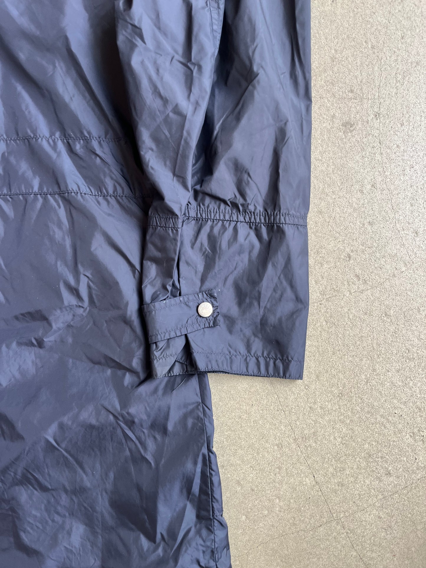 Moncler Nylon Trenchcoat Navy 3