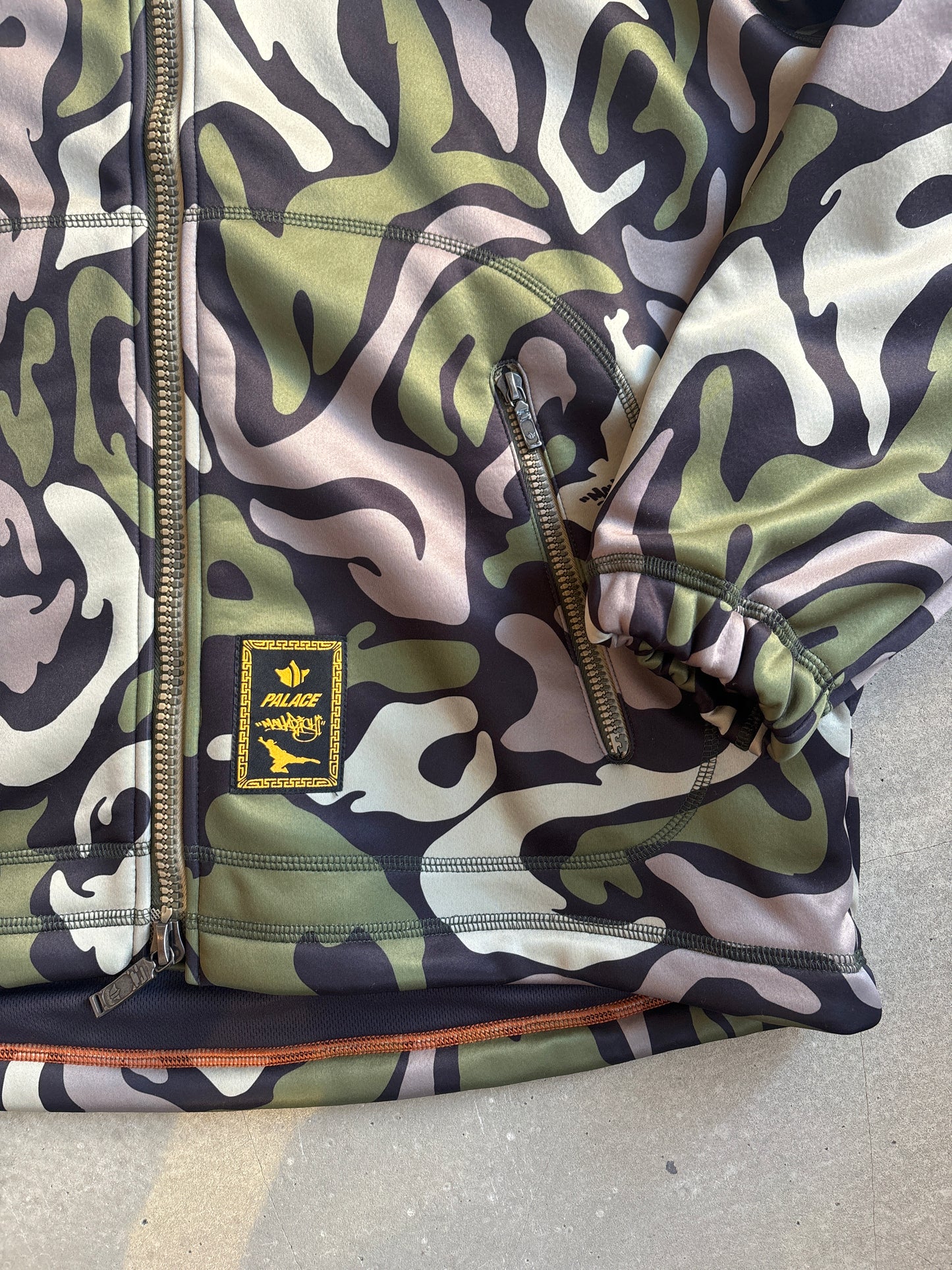 Palace X Maharishi Ninja Soft Shell Jacket Camo XL