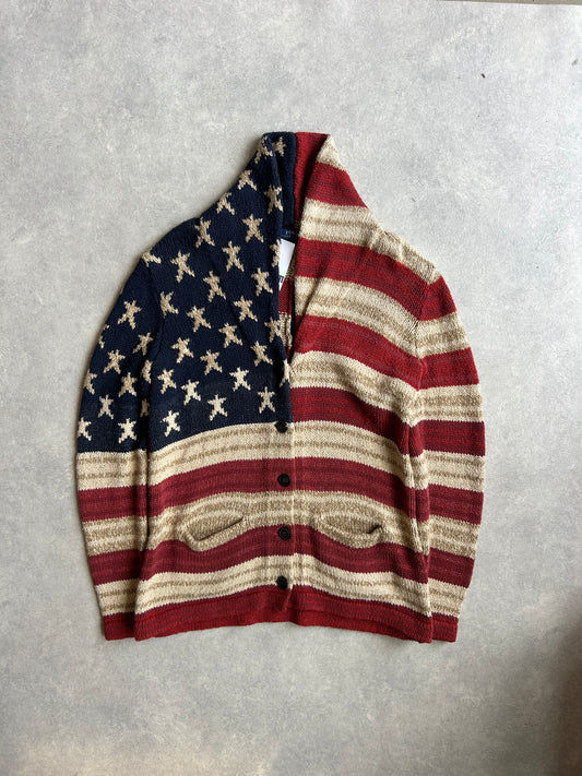 Ralph Lauren Polo Flag Cardigan XL