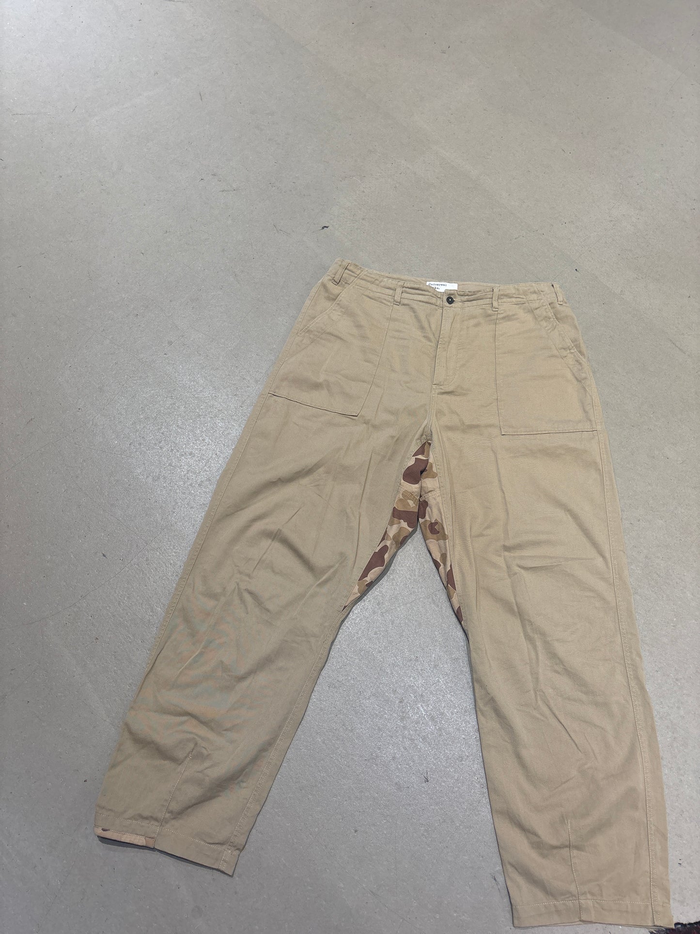 Universal Works Cargo Pants Brown 36