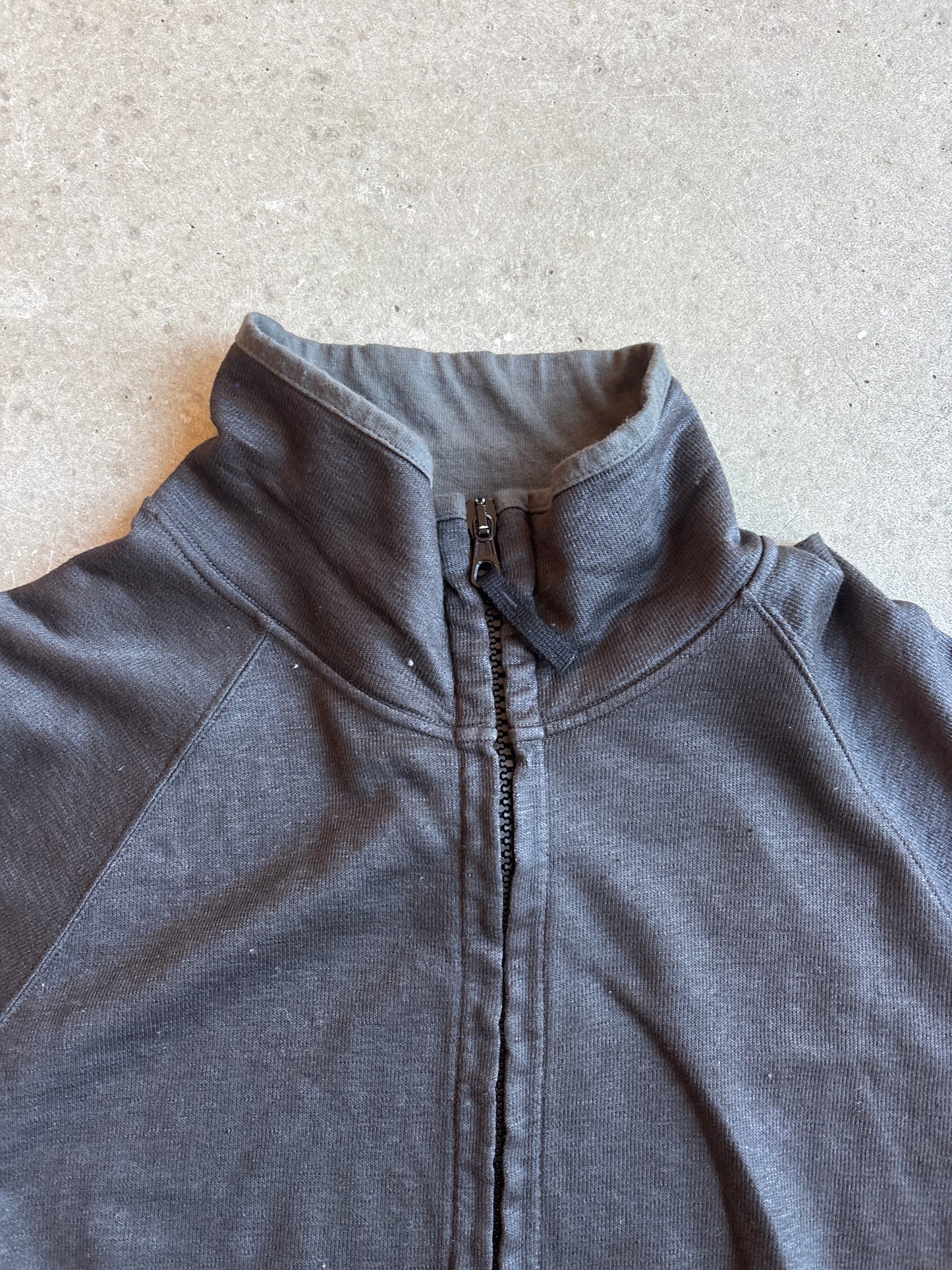 Stone Island Lino Flax Zip-up Brown XL