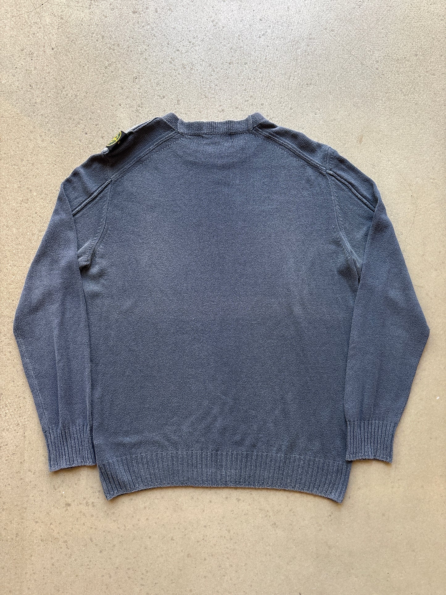 Stone Island Shoulder Badge Sweater Grey XXXL