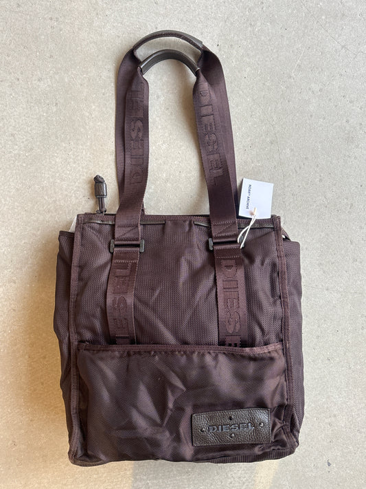 Diesel Nylon Bag Brown