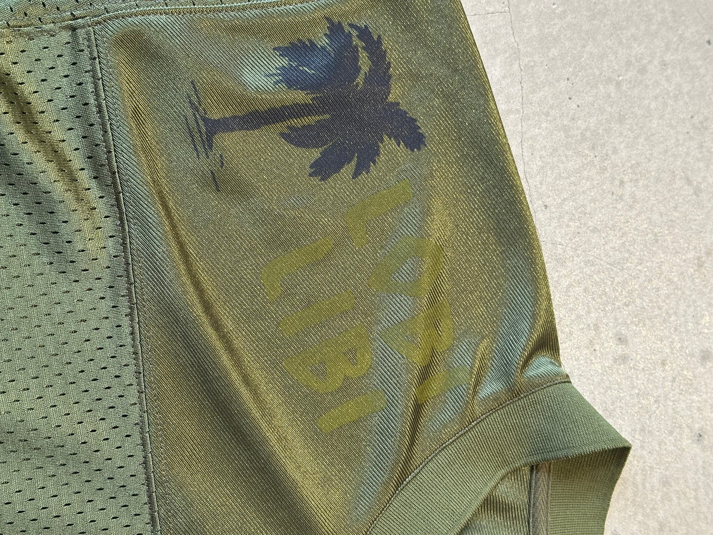 Patta Lobi Lobi Mesh Tee Green Small