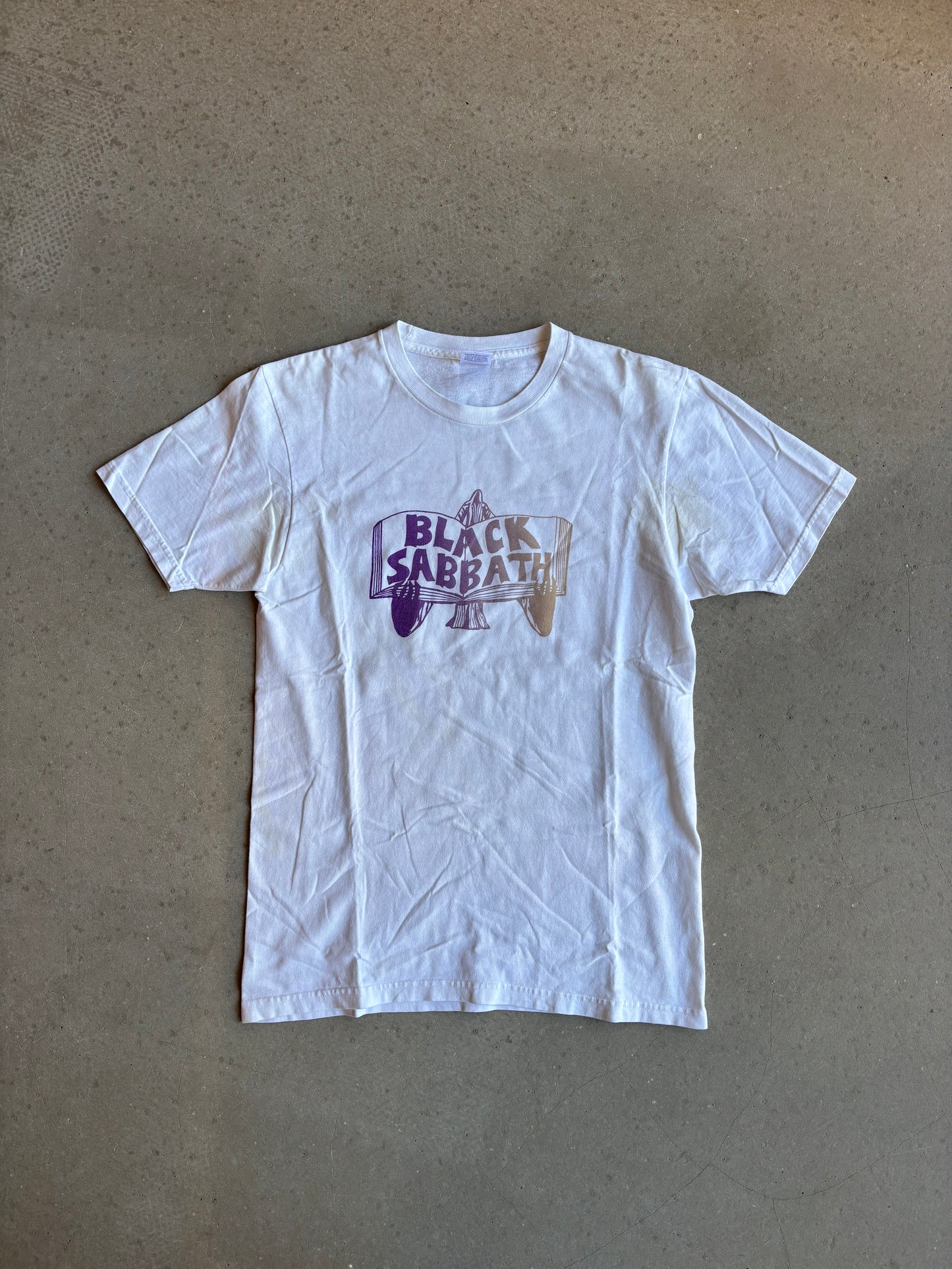 Supreme Black Sabbath Tome Tee White Medium