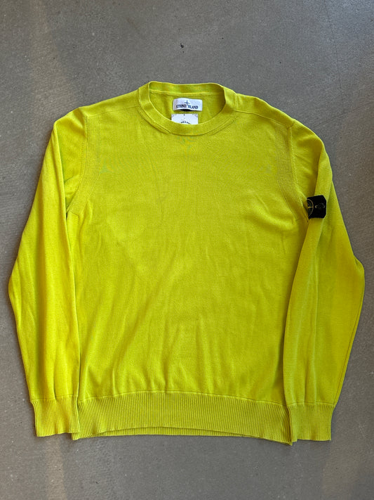 Stone Island Crewneck Neon Green XL