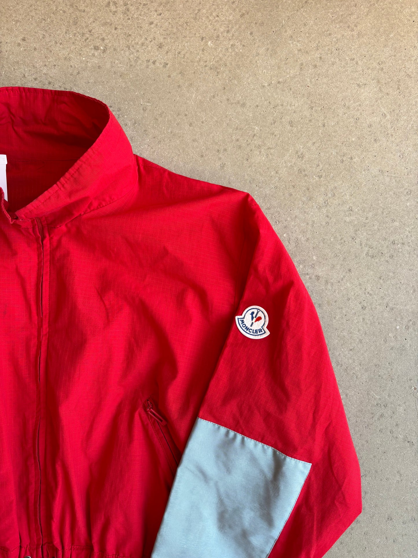 Vintage Moncler By Asics Thermo CLO Ski Suit Red