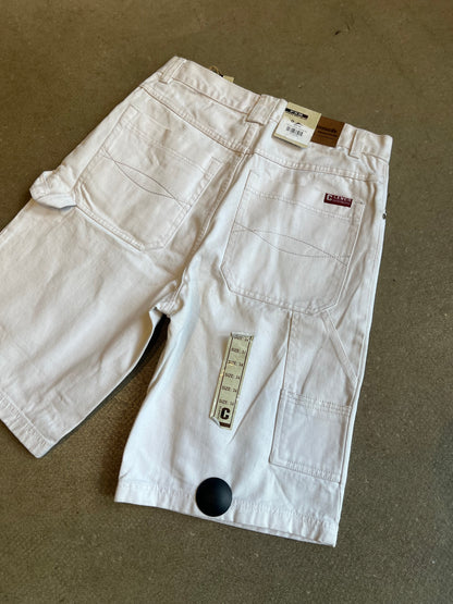 Clench White Shorts 34