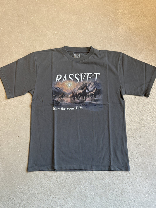 Rassvet "Run For Your Life" T-Shirt Size: XS