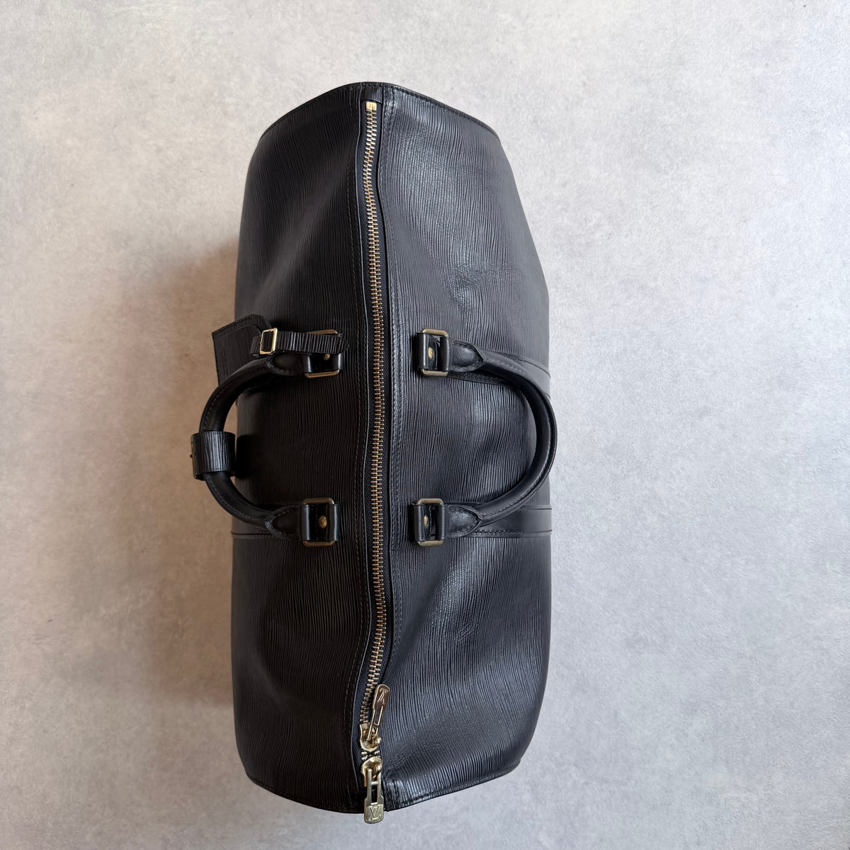 Louis Vuitton Epi Keepall 45 Weekend Bag Black