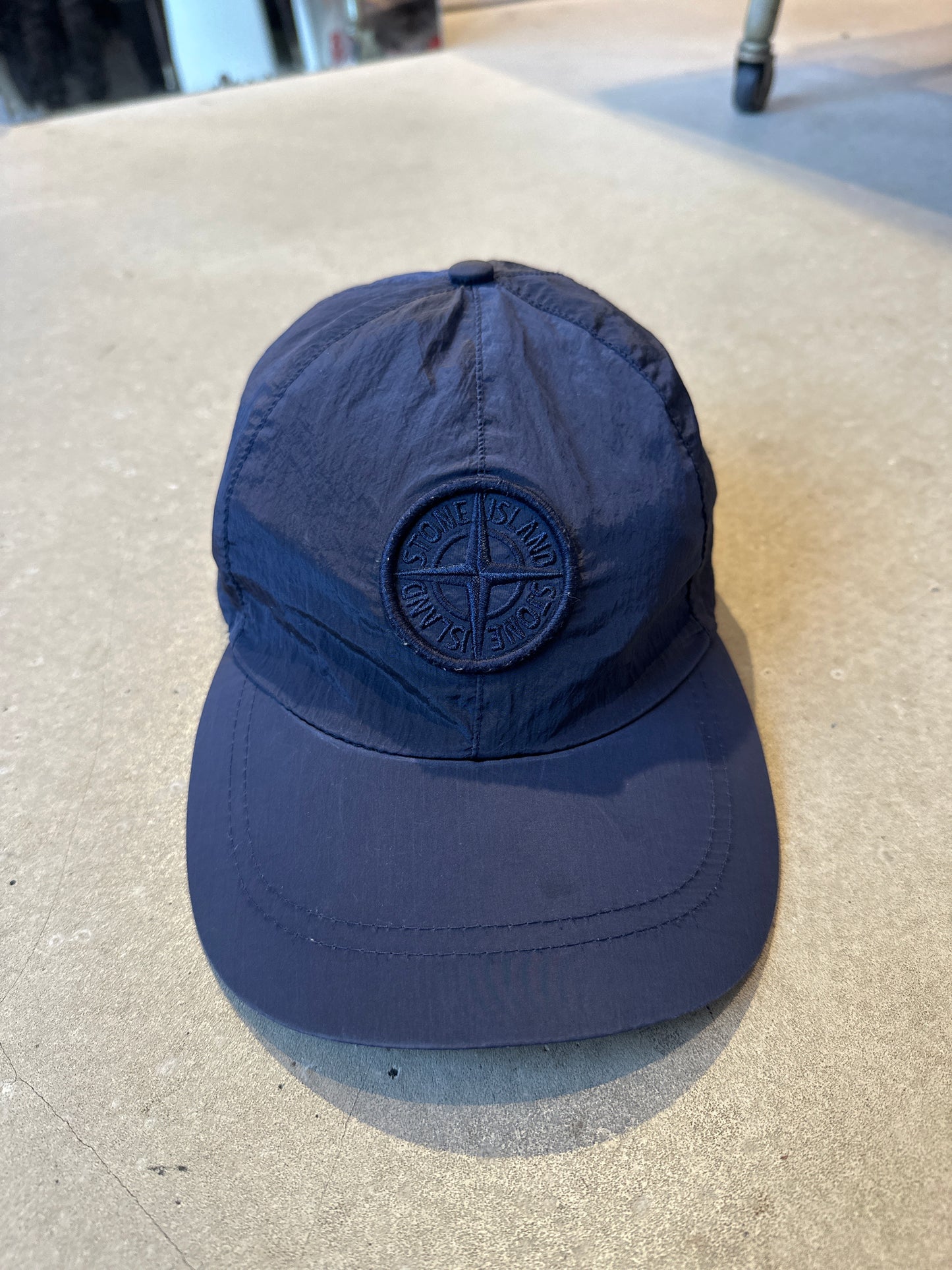 Stone Island 6 Panel Hat Navy