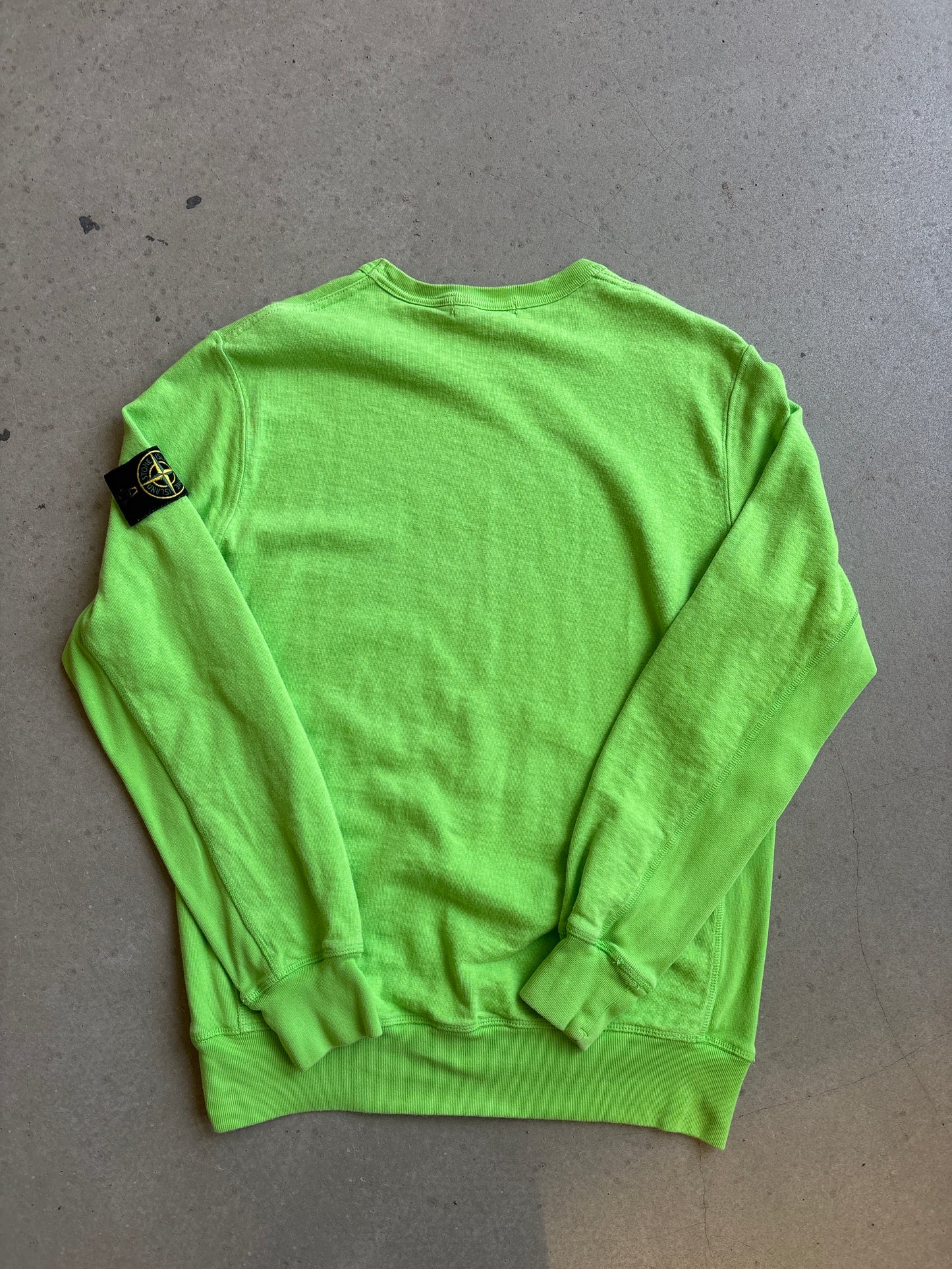 Stone Island Crewneck Neon Green XL
