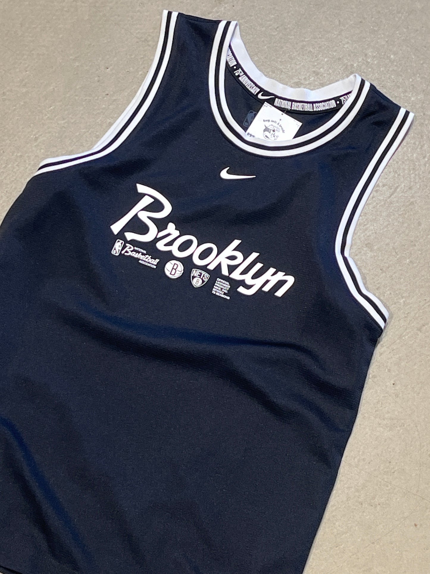 NBA Brooklyn Nets Jersy Black M