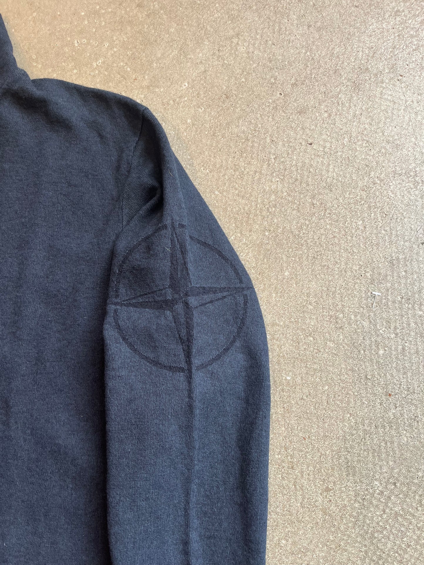 Vintage Stone Island Half Zip Knit Navy XL