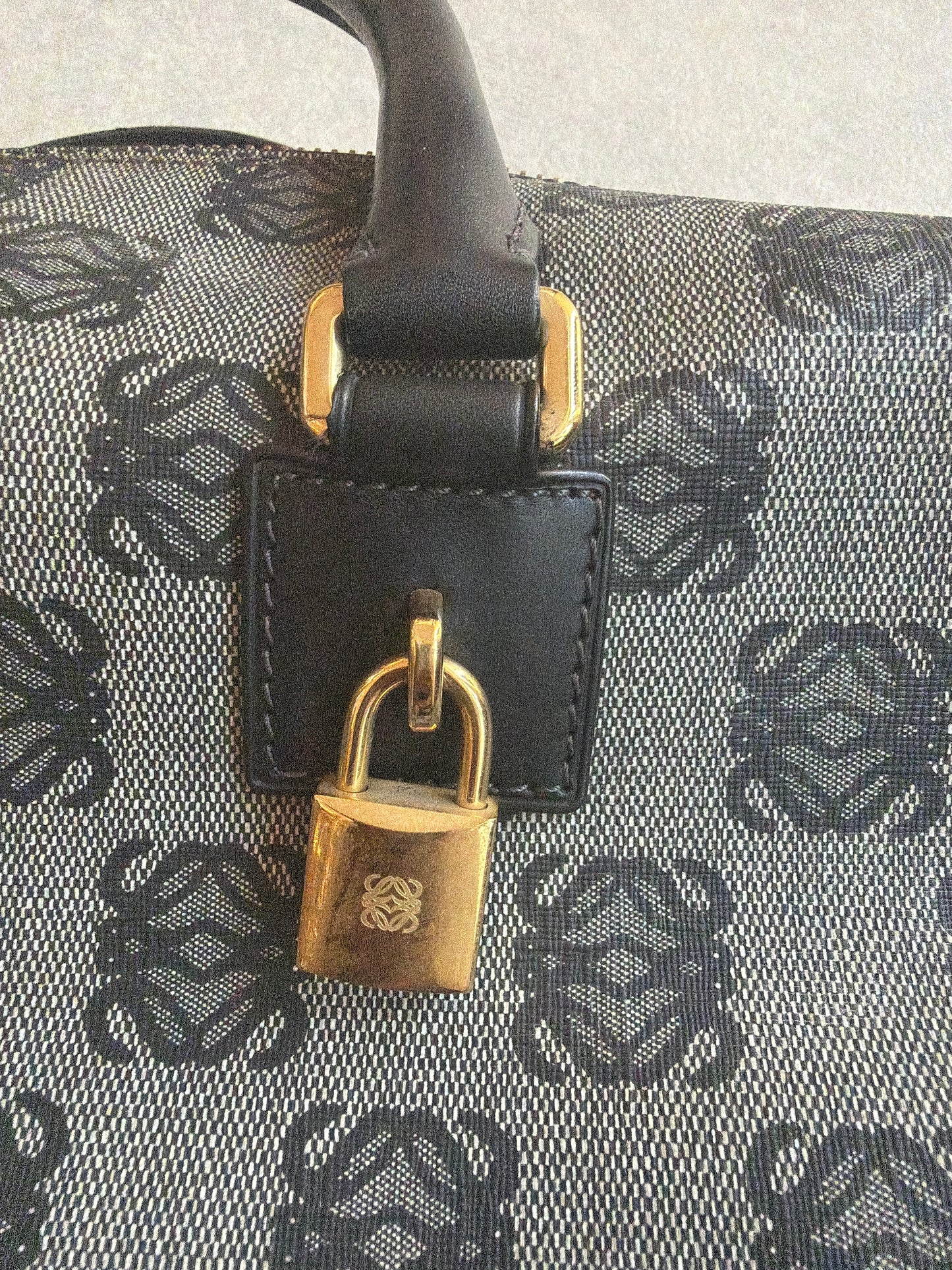 Loewe Anagram Boston Bag + The Wallet